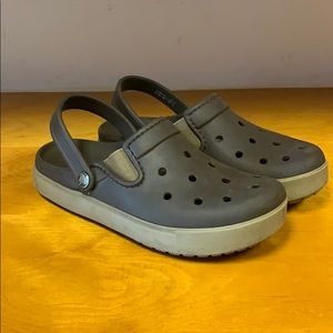 Crocs CitiLane Clogs Charcoal and Pearl W5 M3